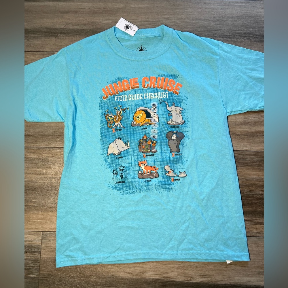 NWT‎ Disney Jungle Cruise Kid Shirt- Medium